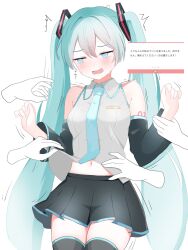 hatsune miku from vocaloid