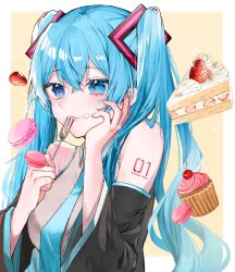 hatsune miku from vocaloid