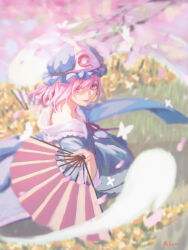 saigyouji yuyuko from touhou
