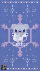 cubchoo from pokemon by meme (artist)