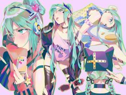 hatsune miku from vocaloid by gusamo