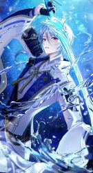 kamisato ayato from genshin impact by pponnya