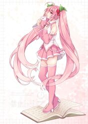 hatsune miku from vocaloid