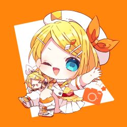 kagamine rin from magical mirai (vocaloid) by kaho 0102