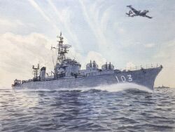 japan maritime self-defense force fan art