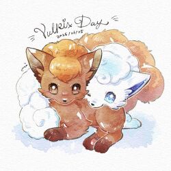 alolan vulpix from pokemon
