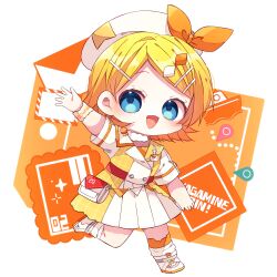 kagamine rin from magical mirai (vocaloid) by kaho 0102