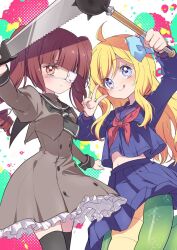 hanazono yurine from jashin-chan dropkick by yukiwo