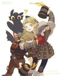 astrid hofferson from how to train your dragon (series)