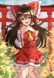 hakurei reimu from touhou