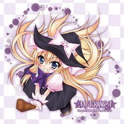kirisame marisa from touhou by yukito