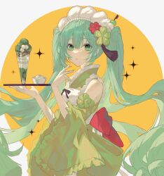 hatsune miku from vocaloid by kiduki