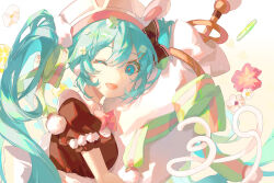 hatsune miku from vocaloid by kiduki
