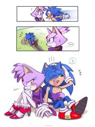 blaze the cat from sonic (series) by yeonwu08