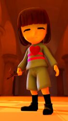 frisk (undertale) from undertale by cfowler7