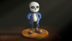 sans (undertale) from super smash bros. by cfowler7