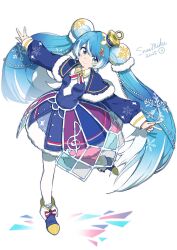 hatsune miku from vocaloid by agonasubi