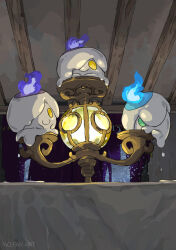 chandelure from pokemon by aomon (yuuji7604)