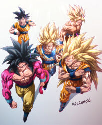 son goku from dragon ball by pipeesnow