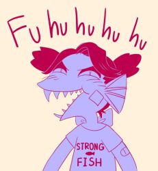 undyne from undertale by nnbadbear