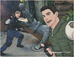 chris redfield from resident evil by sardine (kjr0313)