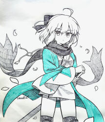 okita souji from fate/grand order by lanubis