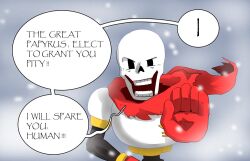 papyrus (undertale) from undertale by nnbadbear
