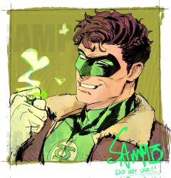 green lantern from dc comics by afra816