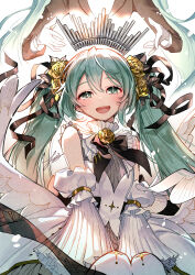 hatsune miku from miku symphony (vocaloid) by cherico