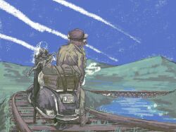 hermes (kino no tabi) from kino no tabi