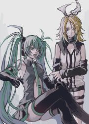hatsune miku from vocaloid