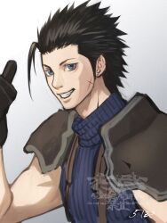 zack fair from final fantasy by 5tatsu