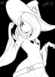 sucy manbavaran from little witch academia by lughost