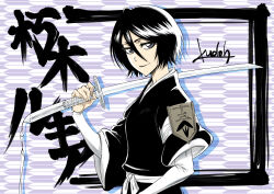 kuchiki rukia from bleach by kudou masashi