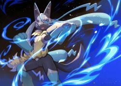 lucario from pokemon by teo (telo ruka)