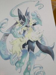 lucario from pokemon by izumi asuka