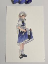 izayoi sakuya from touhou by shiratama (hockey)