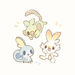 grookey from pokemon by mofucoffee