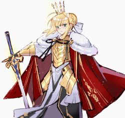 artoria pendragon (fate) from fate/grand order by princess ailish