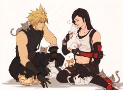 cloud strife from final fantasy by nikoniko808