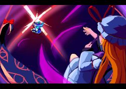 hinanawi tenshi from touhou by brodall pixel