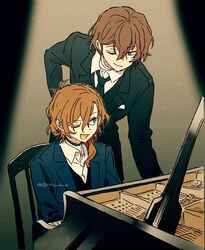 dazai osamu (bungou stray dogs) from bungou stray dogs