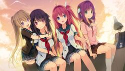 arisaka mashiro from ao no kanata no four rhythm