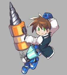 mega man volnutt from mega man (series) by caliginousarts