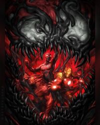 carnage (marvel) from iron man (series) by kunkka