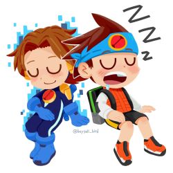 lan hikari (mega man) from mega man (series)
