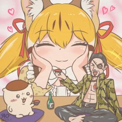 large-spotted genet (kemono friends) from chiikawa