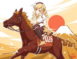 tomoe mami from mahou shoujo madoka magica by chauke