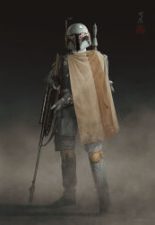 boba fett from star wars by 5health