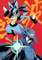 lucario from pokemon by ihara shigekatsu